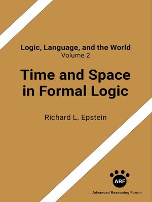 cover image of Time and Space in Formal Logic